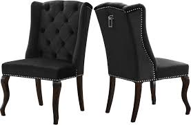 Check out our gray velvet chair selection for the very best in unique or custom la costa velvet dining chairs set of 2, elegant tufted button dining chair, upholstered velvet armless chair with nailhead trim. Nailhead Velvet Kitchen Dining Chairs You Ll Love In 2021 Wayfair