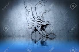 4.3 out of 5 stars. Medieval Dragon Tattoo On Blue Wall With Water Reflections Stock Photo Picture And Royalty Free Image Image 13344478