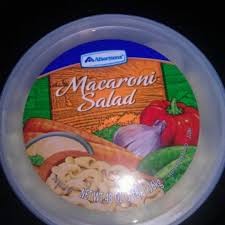 calories in albertsons macaroni salad