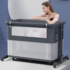 tilt bed with mosquito net and mattress