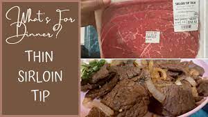 thin sirloin tip steak recipe