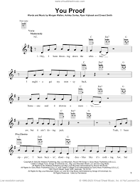 you proof sheet for ukulele pdf