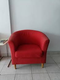 red single sofa furniture home