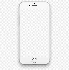 Download now for free this iphone x screen mockup transparent png picture with no background. Lease Iphone 6 White Frame Png Image With Transparent Background Toppng