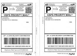 Portrait, landscape, and text box in word and in pdf formats. 33 Dhl Shipping Label Template Labels Database 2020