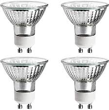 50 Watts Halogen Light Bulb Mr16 Gu10 Base 50w 120v Reflector Exn Flood Lights For Track Lighting Bulbs And Recessed Cans Spotlights With Uv Filter Cover 50mr16 Gu10 Fl Pack Of 4