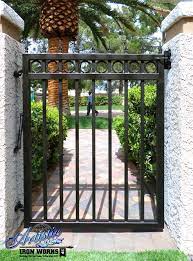 Wrought Iron Gate And Fence Design
