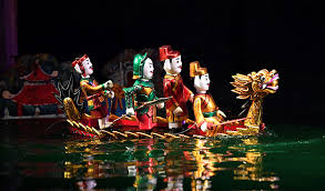 Image result for images of water puppets vietnam