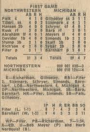 But in the final minute germany _ the match thanks to a penalty taken by. Michigan Baseball Box Score First Game Michigan Vs Northwestern April 24 1965 Ann Arbor District Library