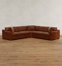 Sublimity Leather 3 Piece Double Sofa