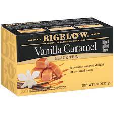 bigelow vanilla caramel nutrition