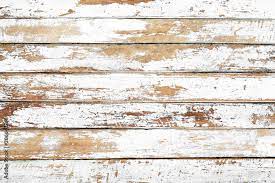 Old Weathered Wooden Plank Painted