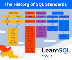 the history of sql standards learnsql com