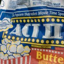 act ii er popcorn and nutrition facts