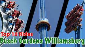 top 10 rides at busch gardens