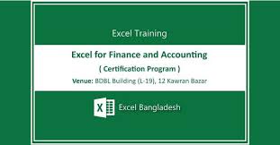 Microsoft Excel For Finance And Accounting Course 2017 In