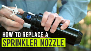 How To Replace A Sprinkler Nozzle