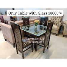 dining table 4 persons in sheesham wood