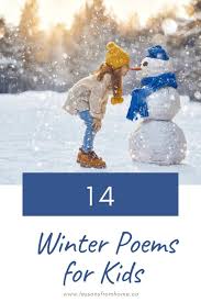 14 delightful winter poems for kids of