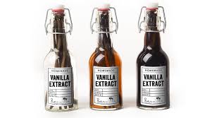 homemade vanilla extract labels