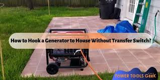 Goo.gl/jehct7 you can use a generator transfer switch or a generator interlock to hook up a generator to the house. How To Hook A Generator To House Without Transfer Switch