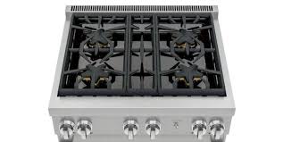 These ranges can be installed in a wall or island installation. Is The Thermador Prg304wh Professional Gas Range Worth It Reviews Prices Ratings