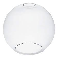 Clear Glass Globe Pendant Lamp Shade