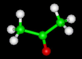 the acetone molecule chemical and