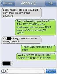Come under outset tack foyer text plaque. 16 Brutal Breakup Texts Gallery
