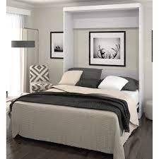 Bestar Pur Queen Wall Bed In White
