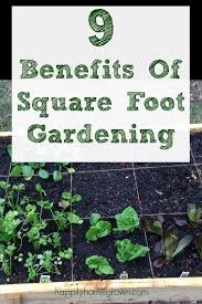9 Benefits Of Square Foot Gardening