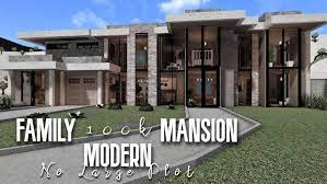 If you've worked hard your. Modern Family Mansion 100k Roblox Bloxburg No Large Plot Youtube