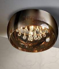flush ceiling mounted light barrel