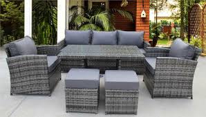 Rattan Wicker Garden Outdoor Cube Table