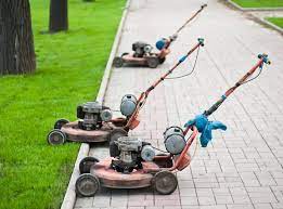 recycling old lawn mowers