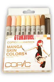 Copic Ciao Manga Kit Skin Tone Colors Marker Set Otakufuel Hime Package