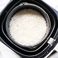 how to cook white rice in an air fryer