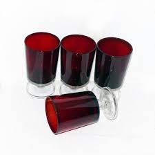 Ruby Red Glassware Luminarc 5 1 8 Wine