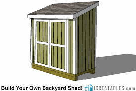 4x9 Lean To Shed Plans Storage Shed
