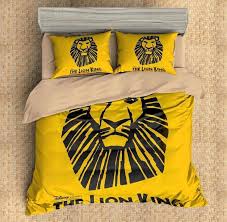 lion king bedding set duvet cover