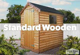 wooden shed standard style sheds