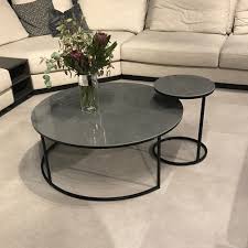 Side Table Round Marble Coffee