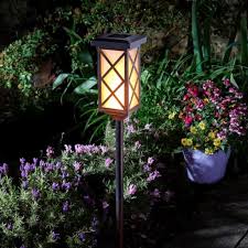 Buy Torch Solar Garden Stake Light