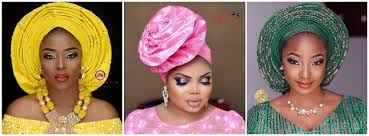 latest makeup and gele style