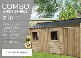 timber garden sheds bespoke garden