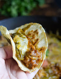 hatch chile tacos with roasted hatch