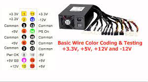 power supply smps basic wire color