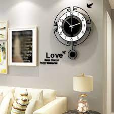 Quartz Clock Non Ticking Home Decor Usa