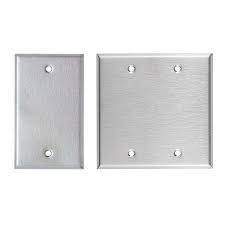 Blank Wall Plates Stainless Steel