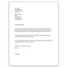 Cover Letter Format Block Style